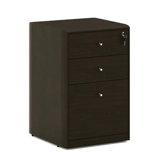 Z-line 3-drawer Standard Pedestal - Vermount