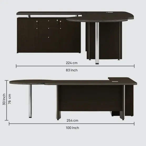 Z-line Director Tab 2250x2100x750 Rhs Wt Gab End - Vermount